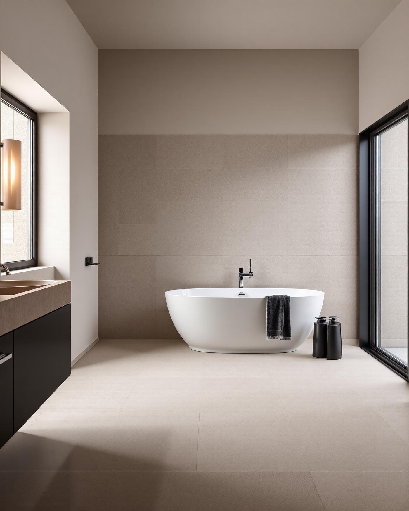 Baie și obiecte sanitare — selecție prezentată în showroom