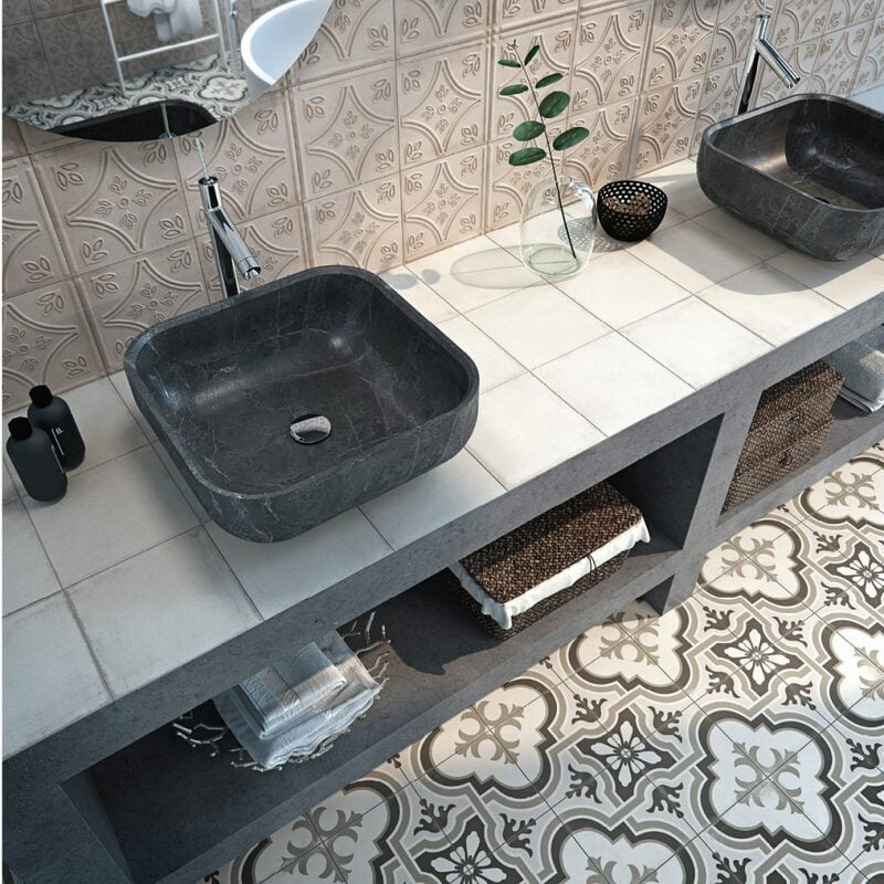 Gresie APARICI, TANGO WHITE NATURAL, 59,2x59,2 cm , G-3146