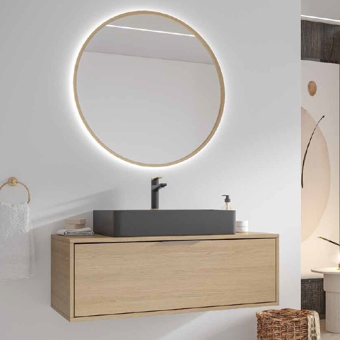 Set mobilier baie KARAG, SUPER 100, melamina, SU100M, 1000x465x350 mm Set mobilier baie KARAG, SUPER 100, melamina, SU100M, 1000x465x350 mm