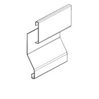 Imbinare profil dublu picurator PROFILPAS, 87594 CPGV/55/10/G IMBOUR-COATED ALUMINIUM METAL GREY RAL 9006