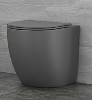 Vas WC STATIV KARAG, MILOS LT-2141D-RMDG GRI MAT, CU CAPAC SOFT CLOSE LT-046E-NG INCLUS Vas WC STATIV KARAG, MILOS LT-2141D-RMDG GRI MAT, CU CAPAC SOFT CLOSE LT-046E-NG INCLUS