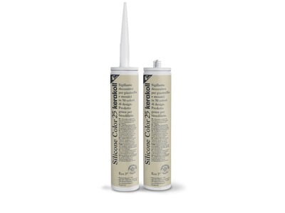 Sigilant decorativ SILICONE COLOR 25 310 ml, 50261, Kerakoll