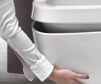 Vas WC SUSPENDAT HATRIA, ABITO, YXX601 CU CAPAC SOFT CLOSE,YXXF, INCLUS Vas WC SUSPENDAT HATRIA, ABITO, YXX601 CU CAPAC SOFT CLOSE,YXXF, INCLUS