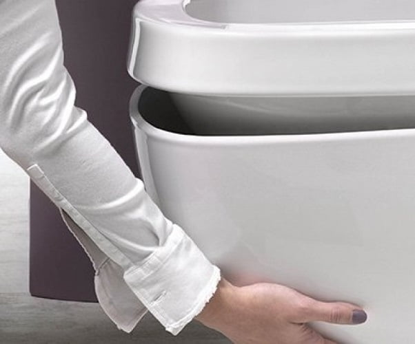 Vas WC SUSPENDAT HATRIA, ABITO, YXX601 CU CAPAC SOFT CLOSE,YXXF, INCLUS Vas WC SUSPENDAT HATRIA, ABITO, YXX601 CU CAPAC SOFT CLOSE,YXXF, INCLUS