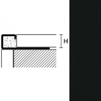 Plinta PROFILPAS, 89331 ZQVN/11 TREND COLOR STONE BLACK ST 2.7 ml