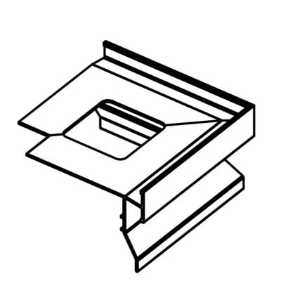 Colt ext. profil dublu picurator PROFILPAS, 87584 CPGV/55/10/E COLOUR-COATED ALUMINIUM ASH GREY RAL7038