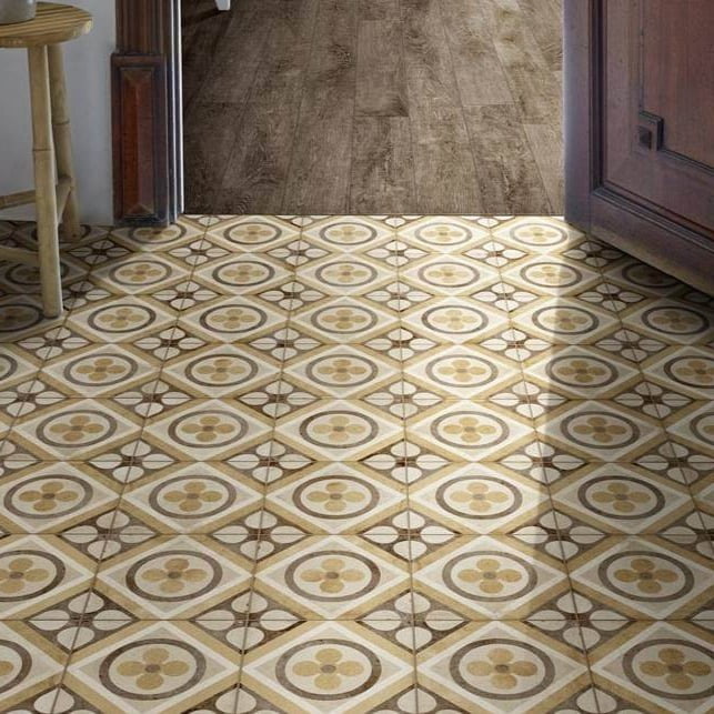 Gresie RAGNO by MARAZZI, OTTOCENTO TAPPETO 7 AMBRA 20x20, 00R86X24, mp/cutie 0.96 Gresie RAGNO by MARAZZI, OTTOCENTO TAPPETO 7 AMBRA 20x20, 00R86X24, mp/cutie 0.96