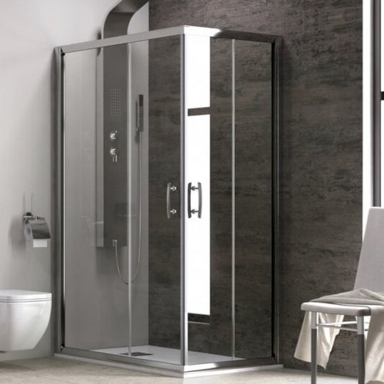 CABINA DUS KARAG, FLORA 100, RECTANGLE, 90X100X190, CLEAR TRANSPARENT CABINA DUS KARAG, FLORA 100, RECTANGLE, 90X100X190, CLEAR TRANSPARENT