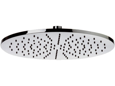 359MM30NO MINIMAL FLAT C.P. BRASS ANTILIMESTONE SHOWER HEAD BLACK