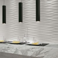 Faianta ATLAS CONCORDE, 3D WALL Blade White Matt 40x80, 8DBW, mp/cutie 1.28