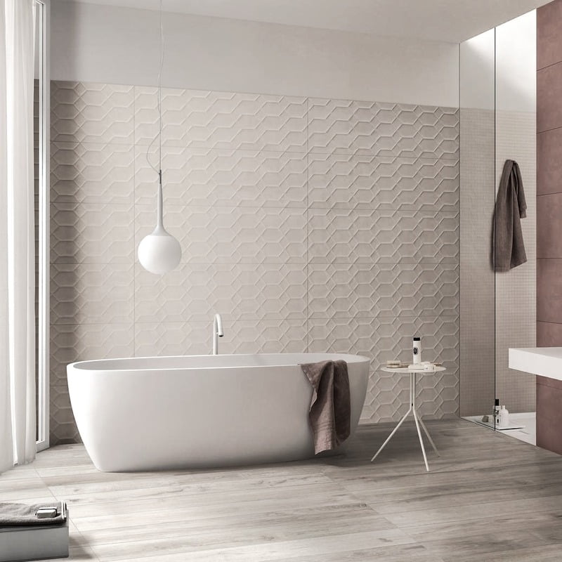 Faianta RAGNO by MARAZZI, RESINA BIANCO STR BEE 3D RETTIFICATO 8mm 40X120, R79M, mp/cutie 2.4 Faianta RAGNO by MARAZZI, RESINA BIANCO STR BEE 3D RETTIFICATO 8mm 40X120, R79M, mp/cutie 2.4