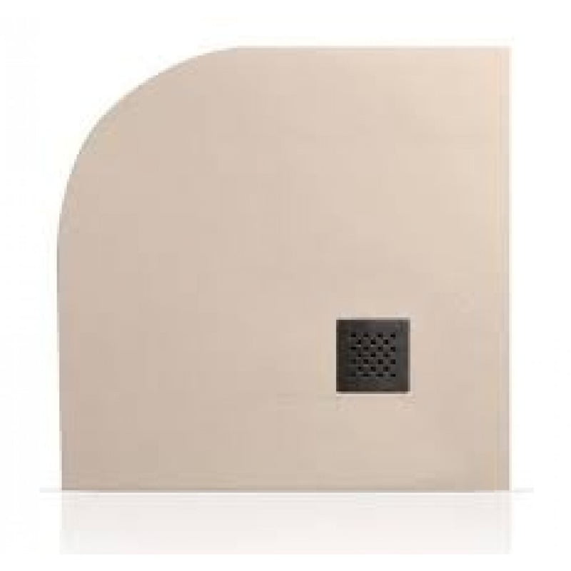 CADITA DUS KARAG, PIETRA BIANCO SEMICIRCULAR 90X90X2.5