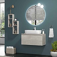 Set mobilier baie KARAG, SPACE 60, melamina, SP60MTM, 600x400x465 mm Set mobilier baie KARAG, SPACE 60, melamina, SP60MTM, 600x400x465 mm