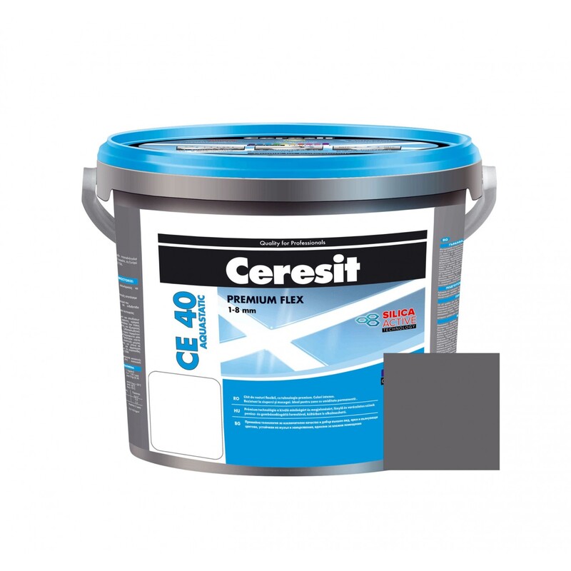 Chit de rost Ceresit CE40, 5kg, Coal Chit de rost Ceresit CE40, 5kg, Coal