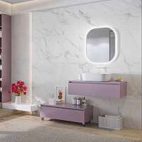 Set mobilier baie KARAG, KEA80, laccato, KEB80L, 800x450x250 mm Set mobilier baie KARAG, KEA80, laccato, KEB80L, 800x450x250 mm