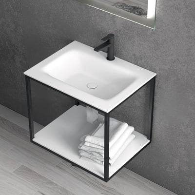 MOBILIER BAIE KARAG NEW 80 BASE INOX 80X46X50 cm