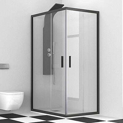 Cabina dus KARAG, EFE100 NERO 100x110x190 H