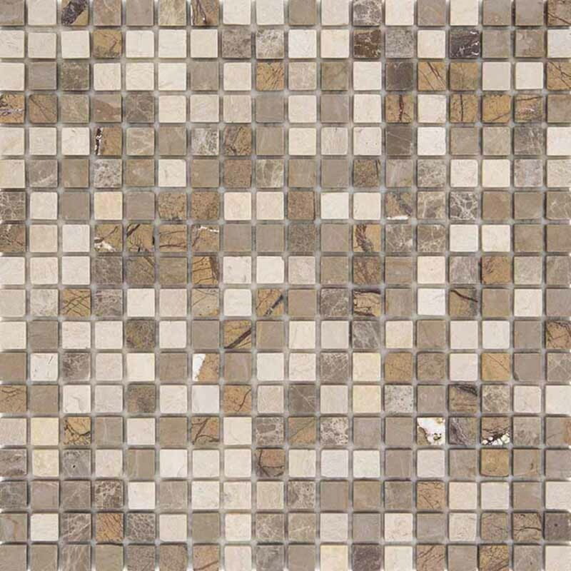 Mozaic HYDRE, PIETRARREDA MISCELA BEIGE, 25x25 cm , H04, mp/cutie 0.853 Mozaic HYDRE, PIETRARREDA MISCELA BEIGE, 25x25 cm , H04, mp/cutie 0.853