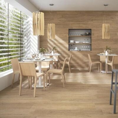 Gresie tip parchet RAGNO by MARAZZI, WOODLIVING ROVERE BIONDO 30x120, R3ZZ, mp/cutie 1.08