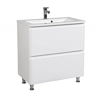 Mobilier pe pardoseala cu lavoar inclus, 60 cm, Accent alb Mobilier pe pardoseala cu lavoar inclus, 60 cm, Accent alb
