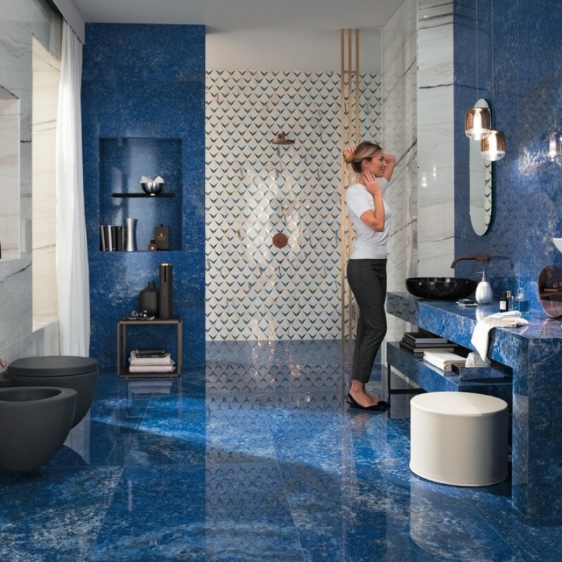 Faianta ATLAS CONCORDE, MARVEL DREAM Marvel Ultramarine 50x110, 4MDM, mp/cutie 1.65 Faianta ATLAS CONCORDE, MARVEL DREAM Marvel Ultramarine 50x110, 4MDM, mp/cutie 1.65