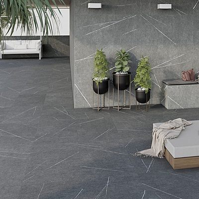 Gresie GURIDISI GRIS OSCURO MATE 60X120, mp/cutie 1.44