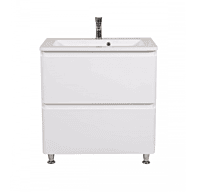 Mobilier pe pardoseala cu lavoar inclus, 60 cm, Accent alb Mobilier pe pardoseala cu lavoar inclus, 60 cm, Accent alb