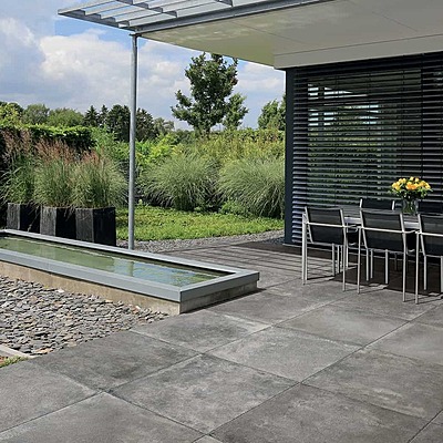 Gresie SICHENIA, CHATEAUX ANTRACITE RET 60x90, mp/cutie 1.08