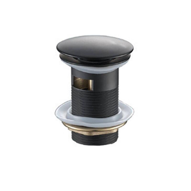 G9802-B BLACK DRAINER POP-UP WITH OVERFLOW G9802-B BLACK DRAINER POP-UP WITH OVERFLOW