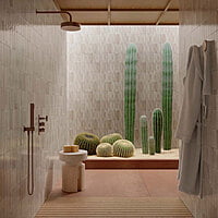 Faianta RAGNO by MARAZZI, GLEEZE BEIGE STRUTTURA EYE GLOSSY 7.5X20 R8HG, mp/cutie 0.72