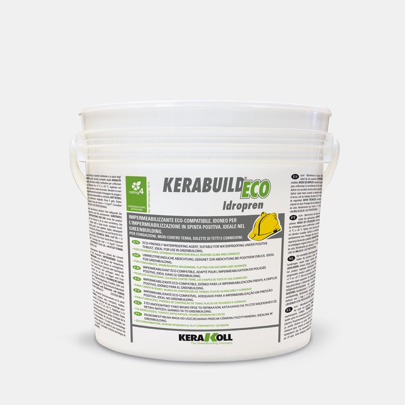 IMPERMEABILIZANT IN PRESIUNE POZITIVA KERABUILD ECO IDROPREN 20 kg, 03145 - kerakoll IMPERMEABILIZANT IN PRESIUNE POZITIVA KERABUILD ECO IDROPREN 20 kg, 03145 - kerakoll