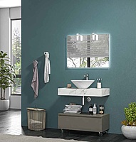 Set mobilier baie KARAG, KEA80, laccato, KEB80L, 800x450x250 mm Set mobilier baie KARAG, KEA80, laccato, KEB80L, 800x450x250 mm