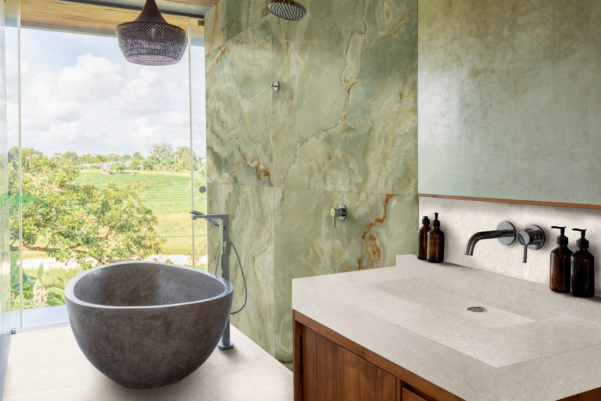 Gresie MARAZZI, GRANDE MARBLE LOOK ONICE GIADA LUX MEX6 60X120, mp/cutie 2.16 Gresie MARAZZI, GRANDE MARBLE LOOK ONICE GIADA LUX MEX6 60X120, mp/cutie 2.16
