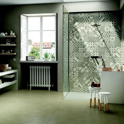 Gresie RAGNO by MARAZZI, BLOCK WHITE NAT.15X15, MH8Y, mp/cutie 0.855