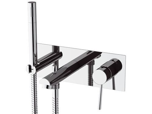 N04 MINIMAL SINGLE LEVER BATH MIX W/DIVERTER N04 MINIMAL SINGLE LEVER BATH MIX W/DIVERTER