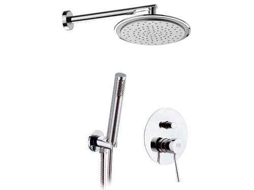 N09S02UFM30 MINIMAL SHOWER SET WITH HANDSHOWER N09S02UFM30 MINIMAL SHOWER SET WITH HANDSHOWER