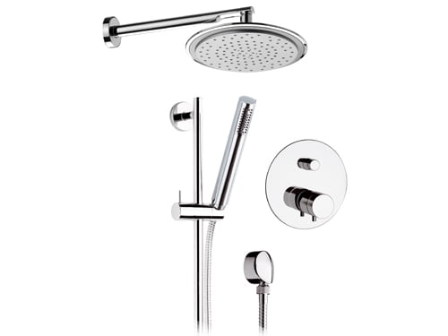 NT09S01 KIT TERMOSTATIC ROTUND DE DUS SISTEM DE DUS INGROPAT NT09S01 KIT TERMOSTATIC ROTUND DE DUS SISTEM DE DUS INGROPAT