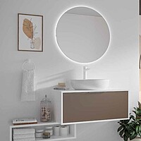 Set mobilier baie KARAG, SUPER 100, melamina, SU100M, 1000x465x350 mm Set mobilier baie KARAG, SUPER 100, melamina, SU100M, 1000x465x350 mm