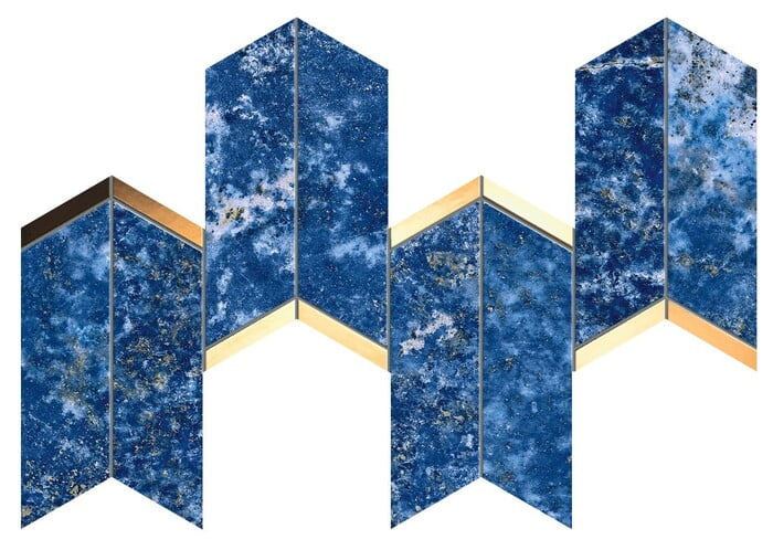 MARVEL DREAM Marvel Chevron Ultramarine 17X41.4, 9MCP, mp/cutie 0.42 MARVEL DREAM Marvel Chevron Ultramarine 17X41.4, 9MCP, mp/cutie 0.42