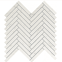 Mozaic ATLAS CONCORDE, MARVEL CARRARA PURE HERRINGBONE WALL 30.5X30, 9SHC, mp/cutie 0.55