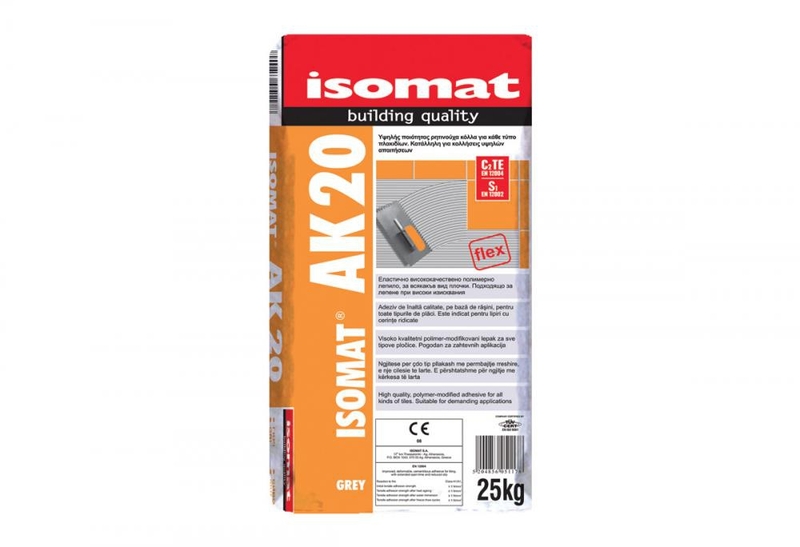 Adeziv Isomat adeziv flexibil AK20, 25kg Adeziv Isomat adeziv flexibil AK20, 25kg