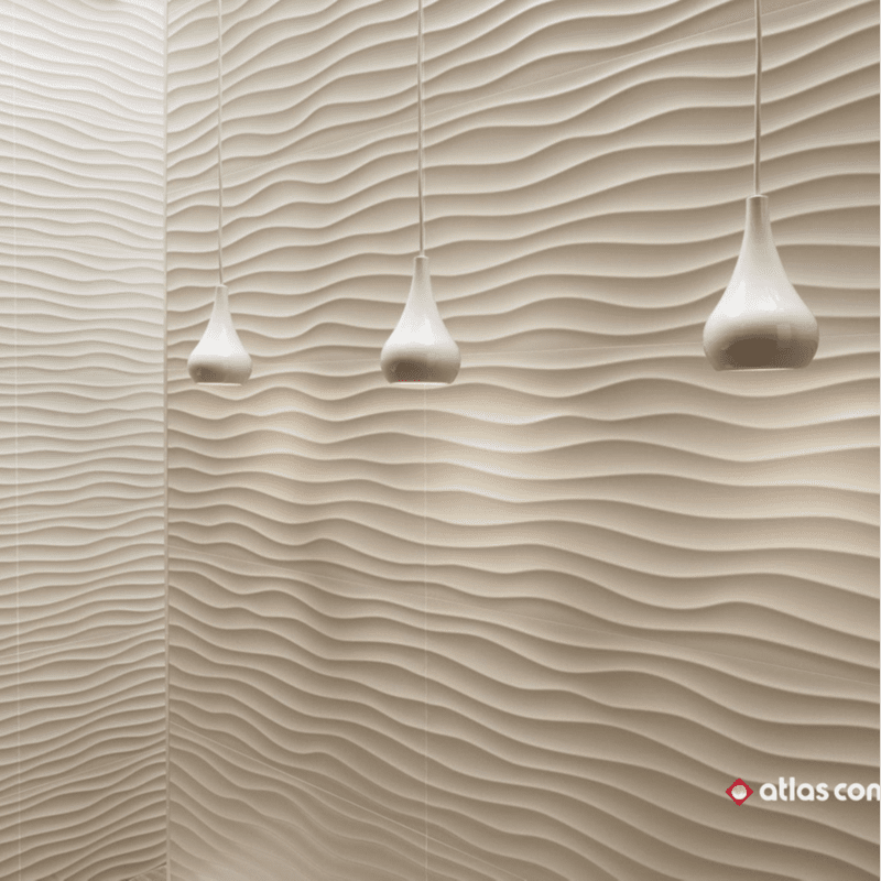 Faianta ATLAS CONCORDE, 3D WALL Dune Sand Matt 40x80, 8DUS, mp/cutie 1.28