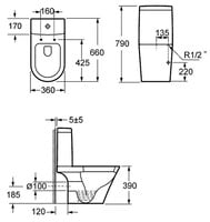TOILET C1088C TOILET C1088C