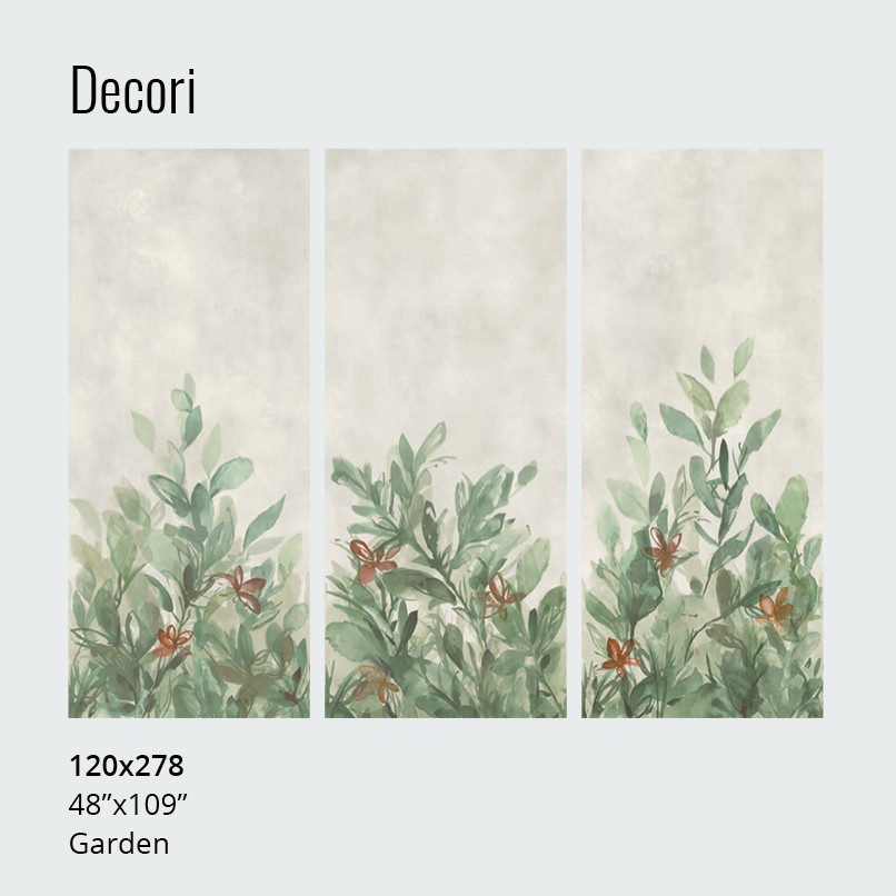 Gresie FONDOVALLE, DREAM GARDEN MATT 120X278, 6.5mm, mp/cutie 3.33