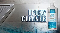 Solutie de curatat gresie FABER, EPOXY CLEANER, pentru indepartarea reziduurilor epoxidice 1L, SR100039