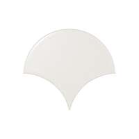 Faianta EQUIPE, SCALE FAN WHITE MATT 10.6x12 cm, 21977, mp/cutie 0.37