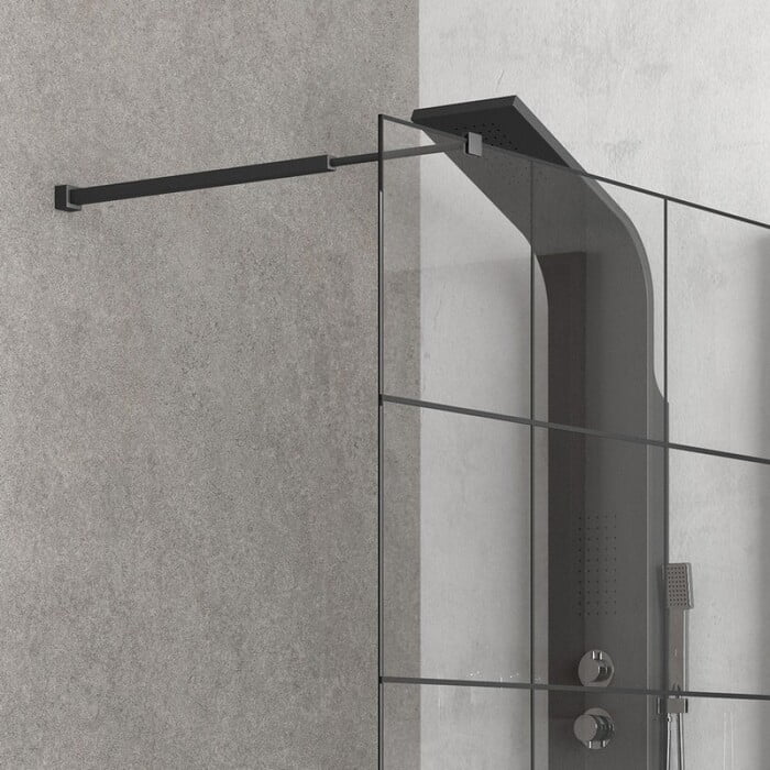 CABINA DUS NERO FREE 1 80X200 CABINA DUS NERO FREE 1 80X200