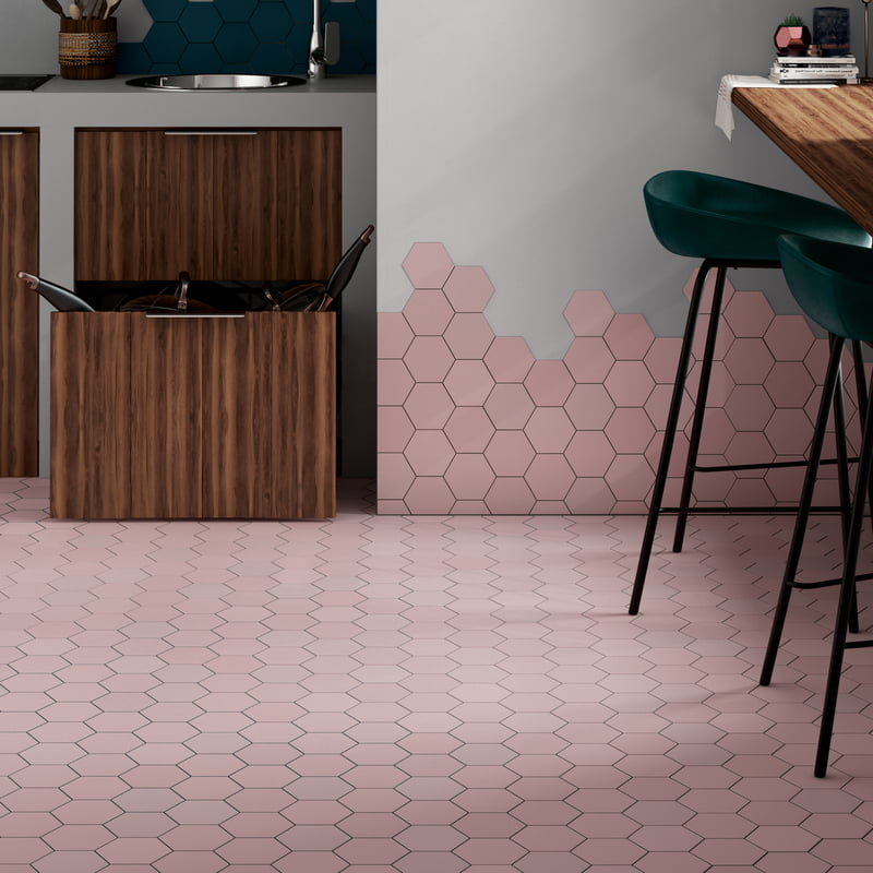 Gresie hexagonala EQUIPE, KROMATIKA ROSE 26465 EQ-10S 11.6X10.1, mp/cutie 0.43 Gresie hexagonala EQUIPE, KROMATIKA ROSE 26465 EQ-10S 11.6X10.1, mp/cutie 0.43