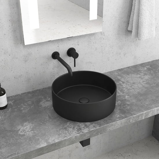 Lavoar baie KARAG, LT3134-MMB NEGRU MATT 355X355X120 mm Lavoar baie KARAG, LT3134-MMB NEGRU MATT 355X355X120 mm