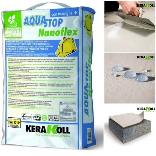 HIDROIZOLATIE AQUASTOP NANOFLEX 01107, 20KG - kerakoll